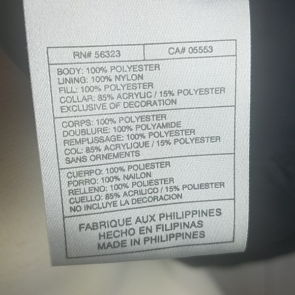 Nike Black Full Zip Vest Faux Fur Collar - Picture 7 of 7